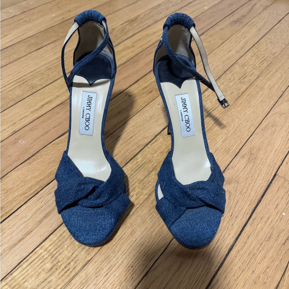 Jimmy Choo Women's Blue Heels